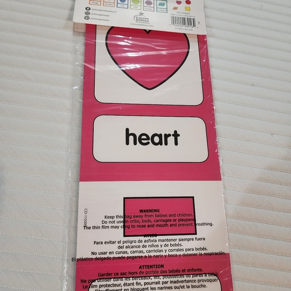 Schoolgirl style 25 piece shape cards for classroom NWT - Picture 7 of 8